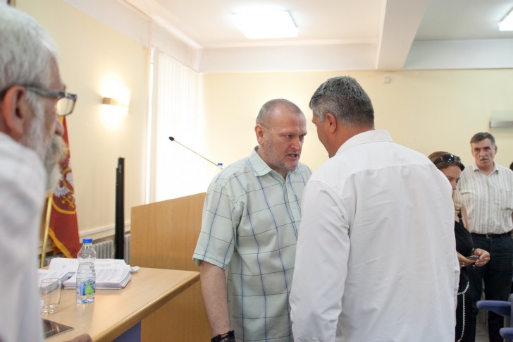 Sednica Gradske skupštine - Bradić i Jeremić