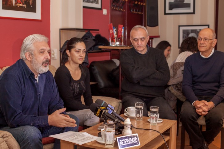 Branko Antonić, Katarina Ašković, Miroslav Trifunović i Dragan Vasilljević 