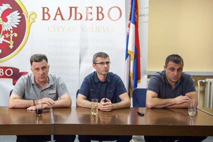 Slobodan Gvozdenović, Miroslav Pimić i Saša Simić