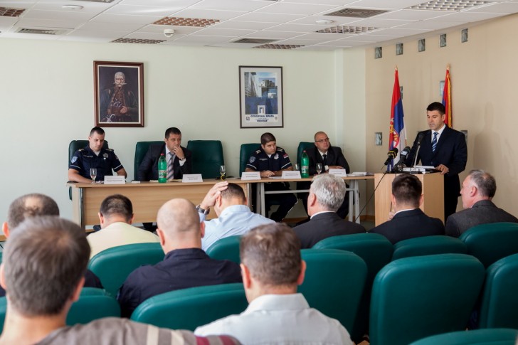 Konferencija ua novinare u PU Valjevo