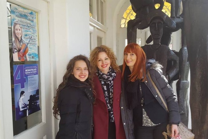 Aleksandra i profesorke Dalida Grmuša i Marija Nikitović