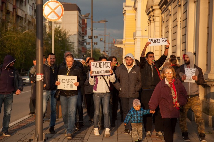 Protest protiv diktatutre
