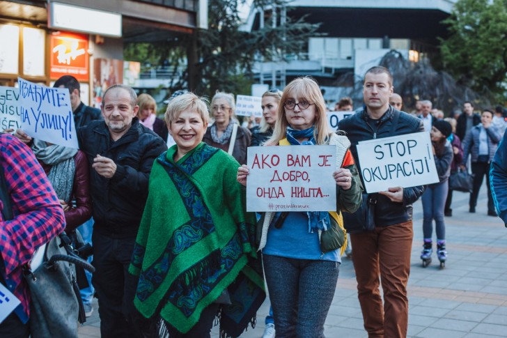 Protest protiv diktature