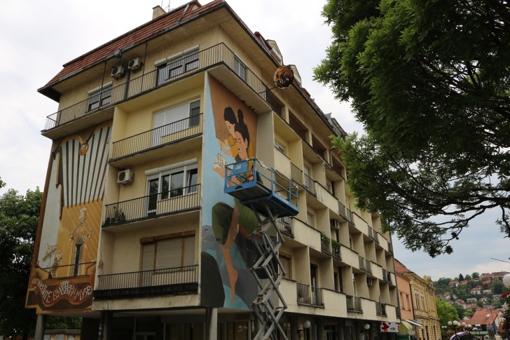 Mural Budućnost je u tvojim rukama