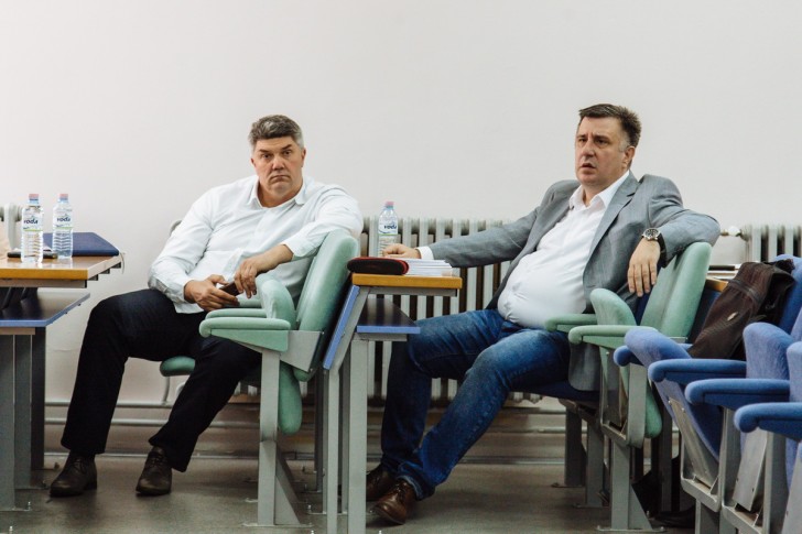Dragan Jeremić i Slobodan Gvozdenovć u Skupštini grada