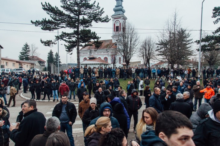 Predizborni skup SNS u Mionici