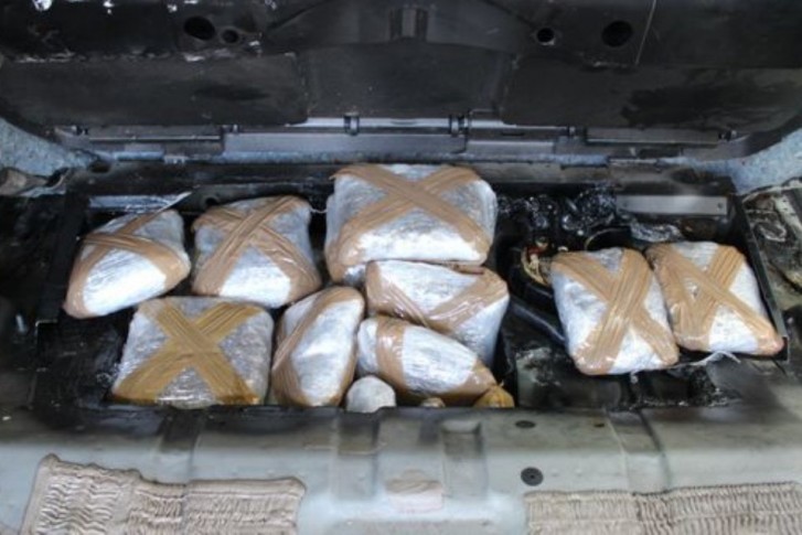 Droga u šupljinama u bunkeru kod rezervoara