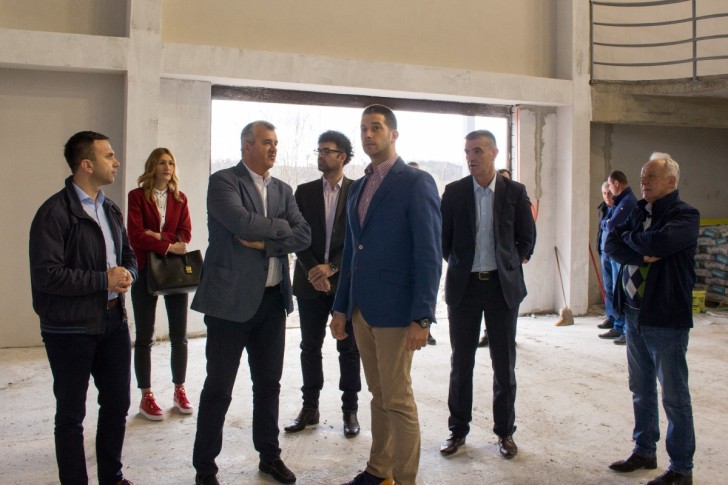 Ministar Udovičić obišao radove