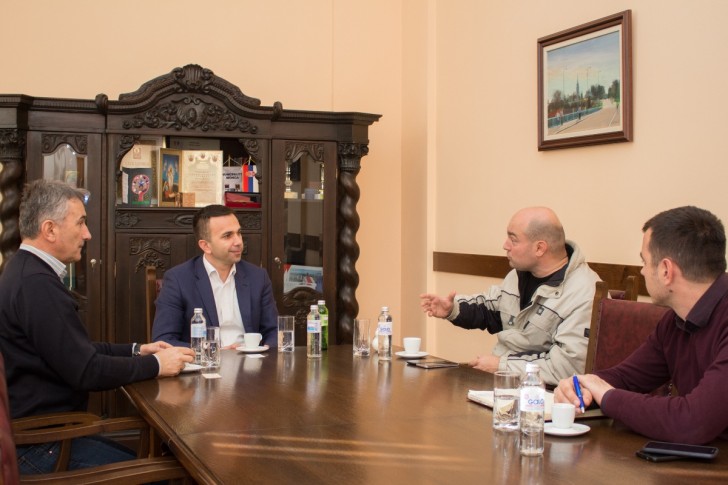 Boban Janković i delegacija BSS