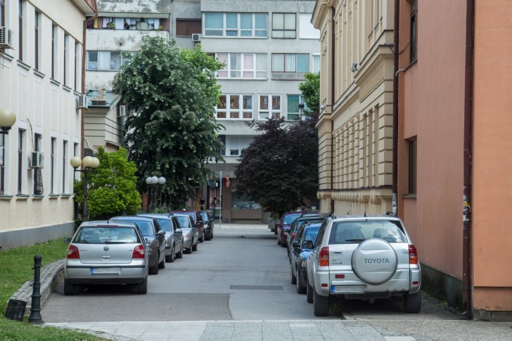 Dvorište Gimnazije