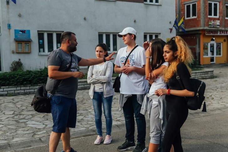 Đorđe Đoković i polaznici škole fotografije