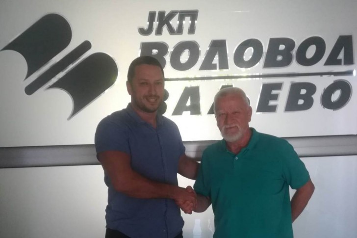 Đorđe Milanović i Branko Crnčević, predstavnik Kamstrupa