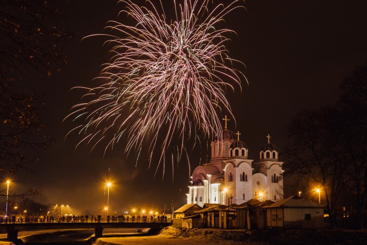 Vatromet na Badnje veče 2019.