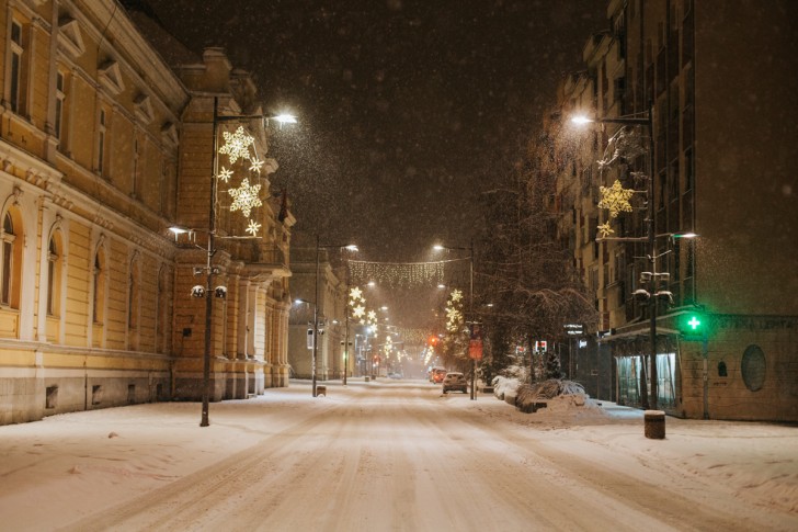 Karađorđeva, 10. januar oko 23h