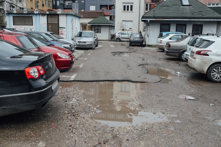 Parking u centru grada
