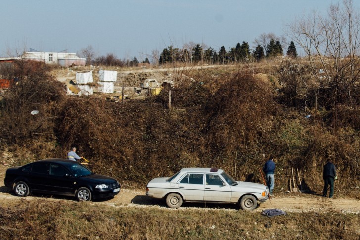 Početak radova na postavljanju ograde