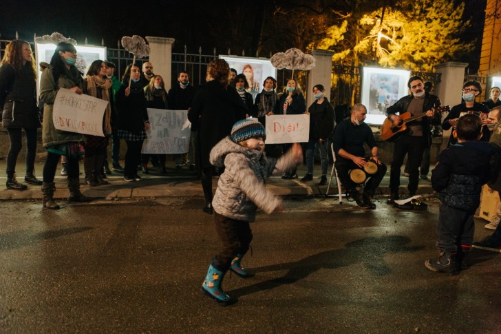 Sa otvaranja izložbe Borba za vazduh