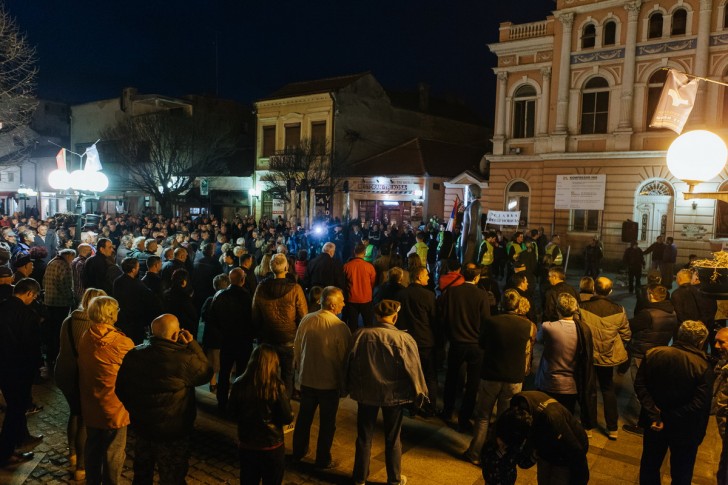 Protest Valjevo bez straha - #1 od 5 miliona 
