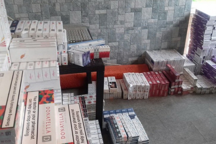 Zaplenjene cigarete