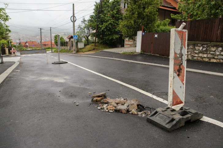 Oštećenja na Ulici Jakova Nenadovića