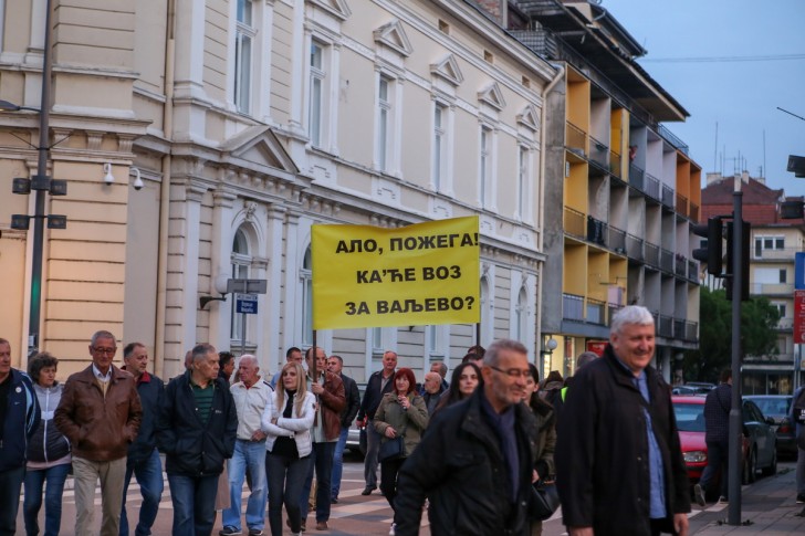 Protest Valjevo bez straha - #1 od 5 miliona
