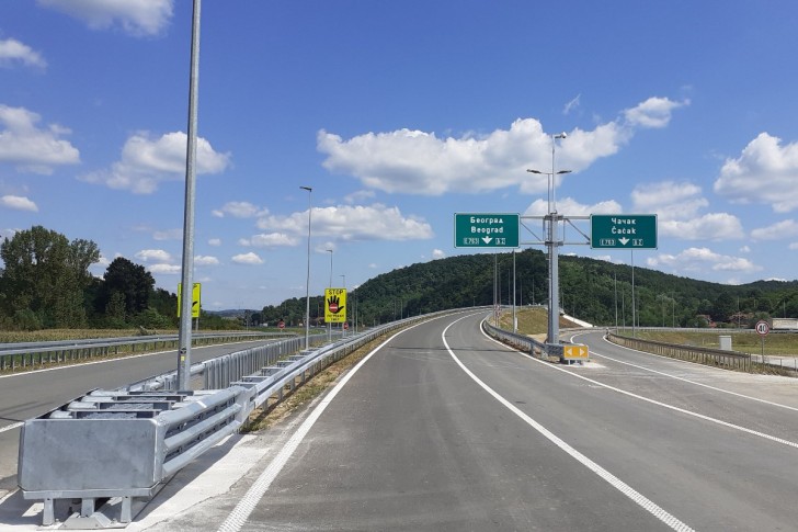 Deonica autoputa Obrenovac- Ljig