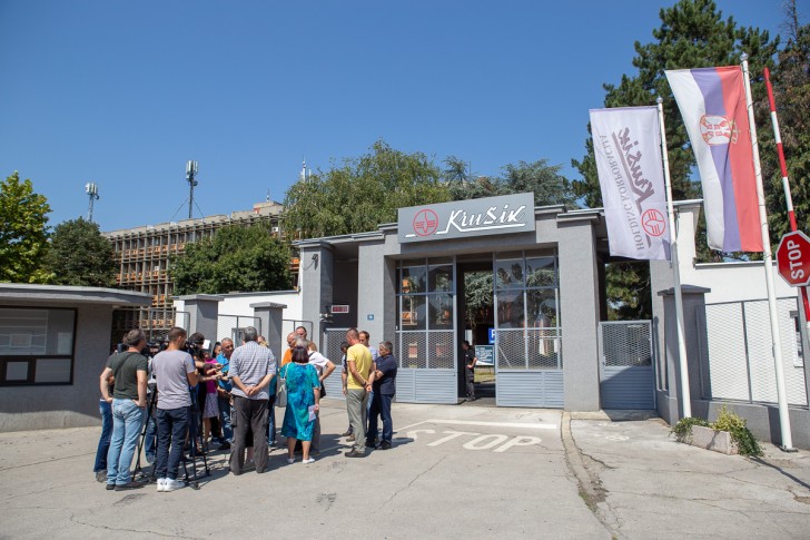 Konferencija za novinare sindikata Krušika