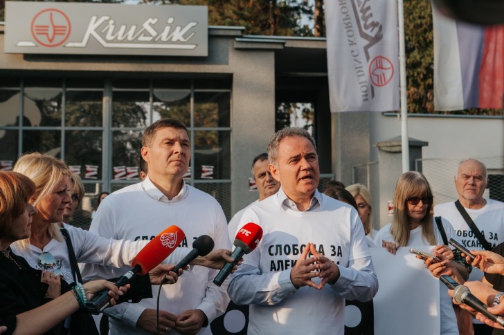 Nebojša Zelenović i Zoran Lutovac