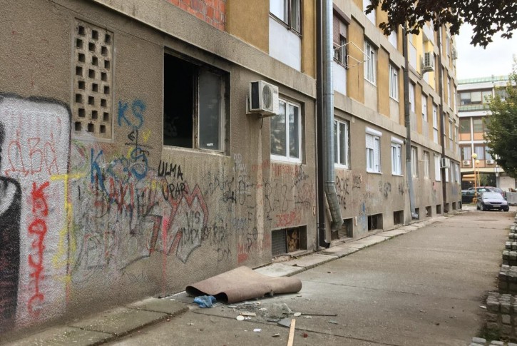 Intervencija vatrogasaca u napuštenom lokalu