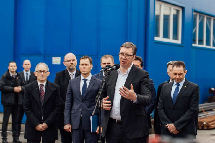 Aleksandar Vučić u Krušiku