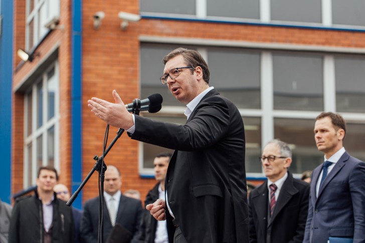Aleksandar Vučić u Krušiku