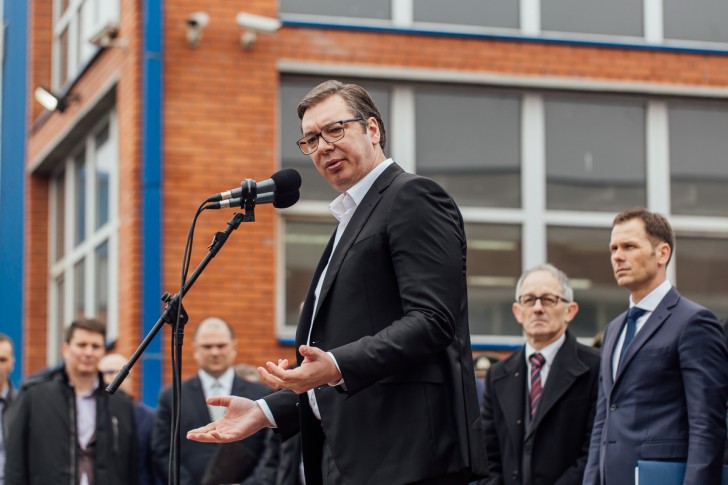 Aleksandar Vučić u Krušiku