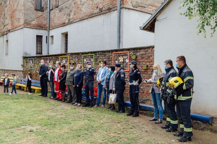 Zahvalnica vrtića herojima