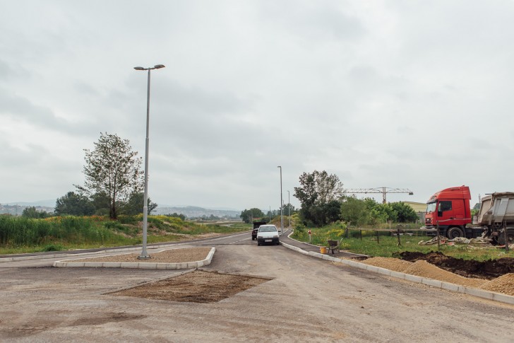 Radovi na izgradnji kružnog toga