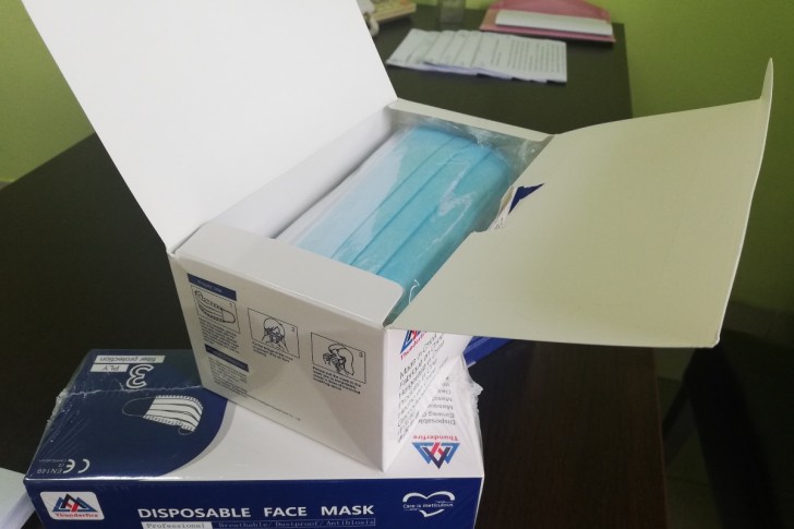 Poklon zaštitne maske za valjevske medije