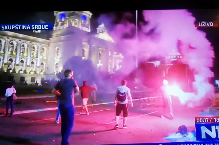 Protesti u Beogradu