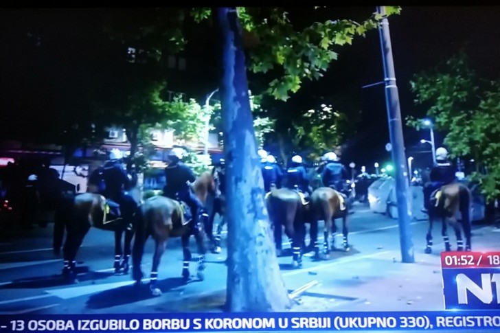 Protesti u Beogradu