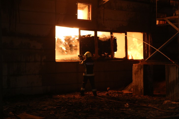 Požar u preduzeću Samedi