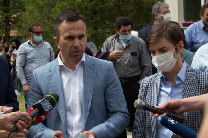 Boban Janković i Ana Brnabić