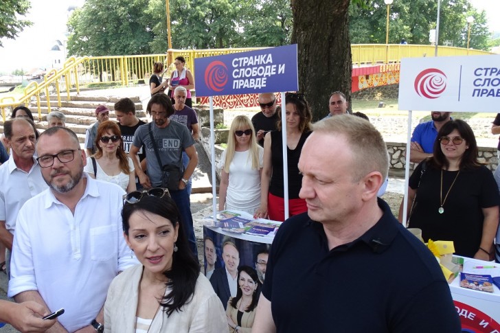 Marinika Tepić i Dragan Đilas