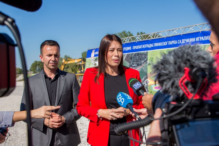 Vujović i Janković obilaze radove