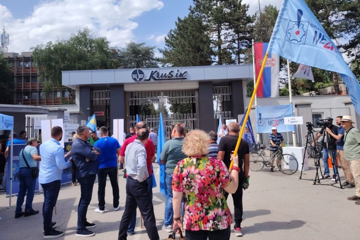 Nzavisnost i ASNS ispred Krušika