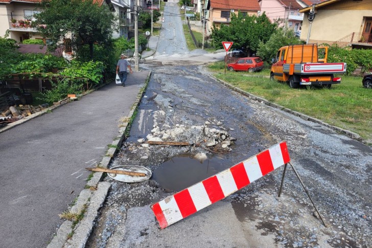 Radovi u Durmitorskoj ulici