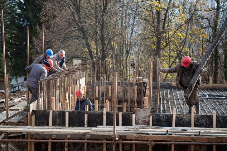 Radovi na rezervoaru u Rabrovici