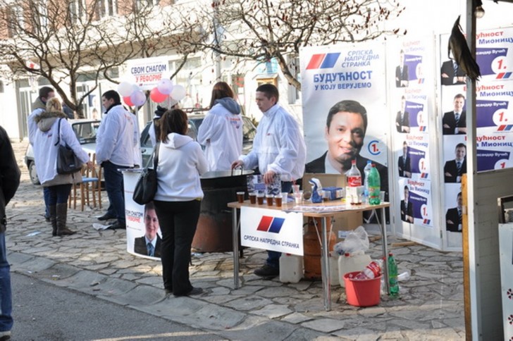 &Scaron;tand SNS u Mionici