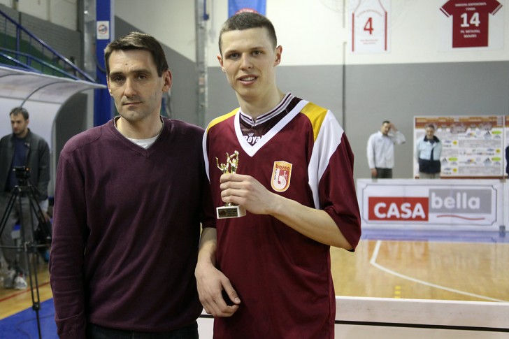 Najbolji strelac turnira Miljan Lale (Bosna)