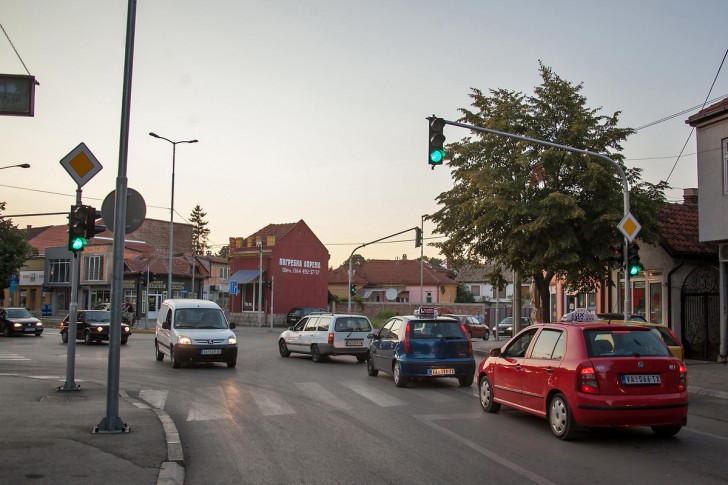 Raskrsnica Knez Mihailove i Milovana Glišića