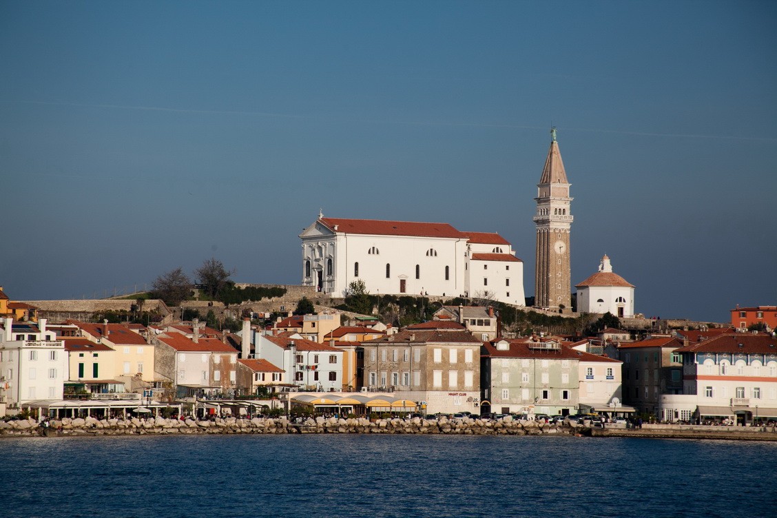 Piran, pogled sa mora