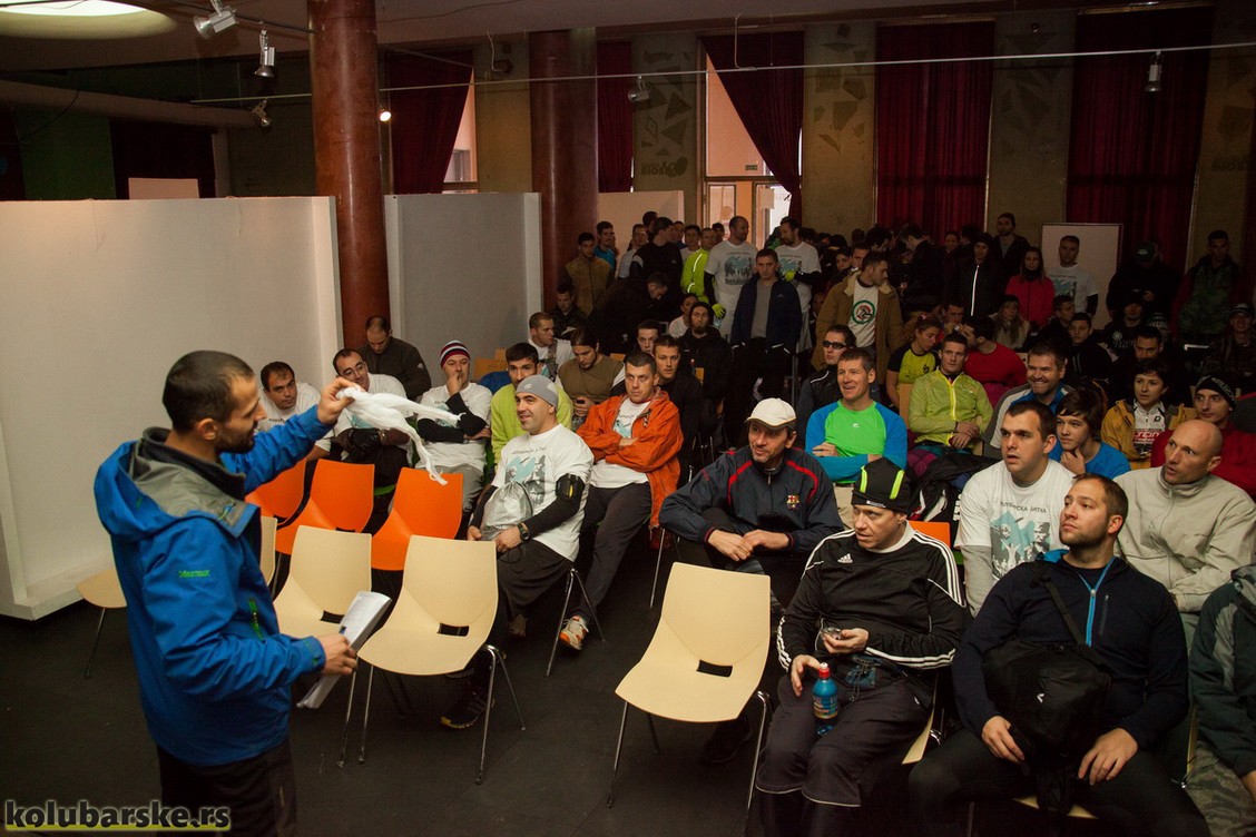 Dogovor pred start trke