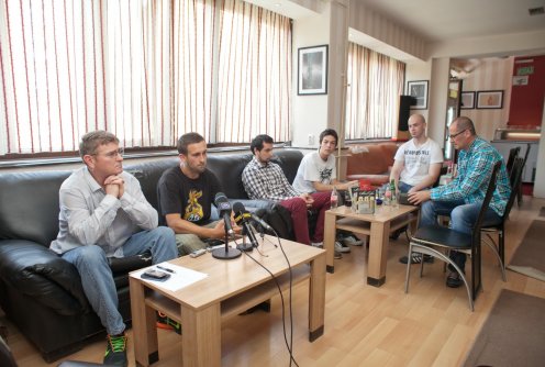 Akteri Kulturnog leta (foto: Đorđe Đoković)